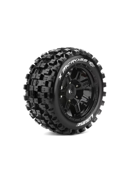 Louise RC MFT X-MCROSS X-Maxx Black wheels Hex 24mm