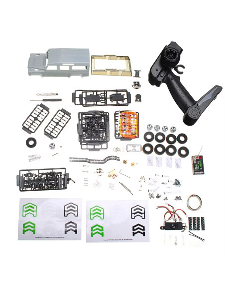 Orlandoo Hunter OH32A03 Land Rover Defender D110 1/32 Kit Completo