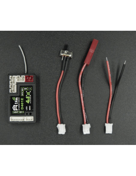D401E receptor todo en 1 para Radio D4L 2,4GHz Orlandoo Hunter