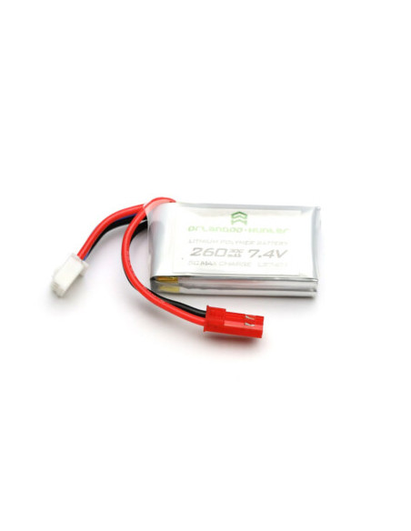 Batería Lipo 7.4v 260mah con conector JST Orlandoo Hunter