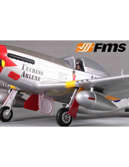 FMS 1400mmP51 Red TAIL V8 PNP Kit