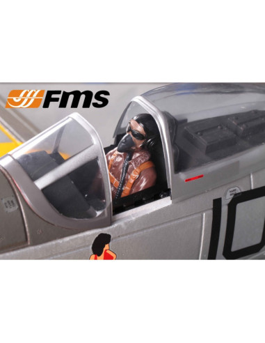 FMS 1400mmP51 Red TAIL V8 PNP Kit