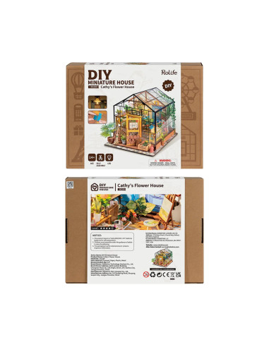 Robotime DIY Mini Dollhouse Building - Cathy’s...