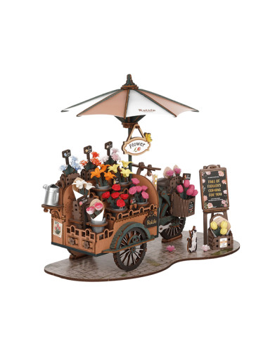 Blossom Cart Bookends TGS03 Rolife