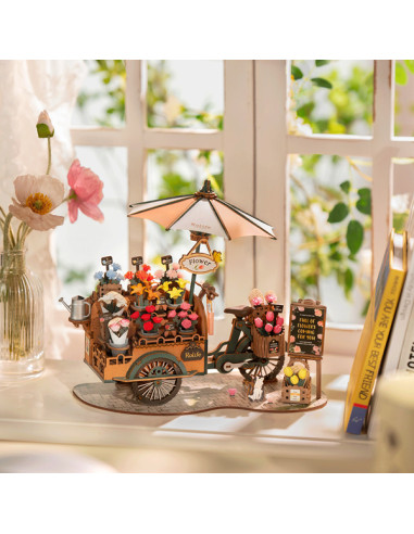 Blossom Cart Bookends TGS03 Rolife