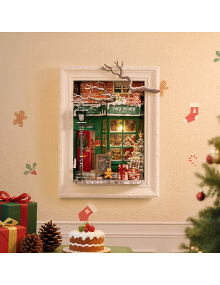 Puzzle en madera Rolife 3D Santa's Toy Shop DP006