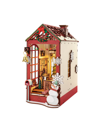 Christmas Indoor Scene 3D Creative Bookends...