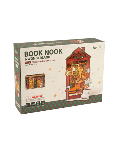 Christmas Indoor Scene 3D Creative Bookends...