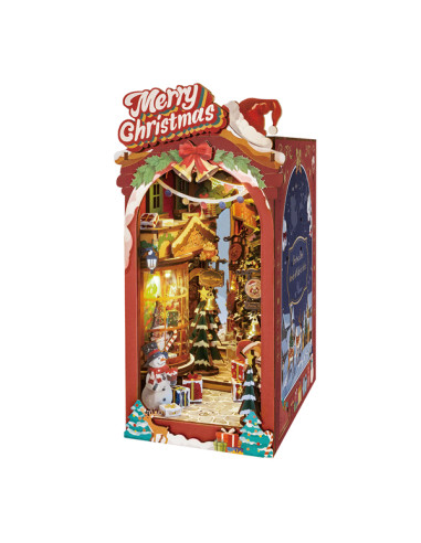 Christmas Street 3D Creative Bookends Rolife TGC06