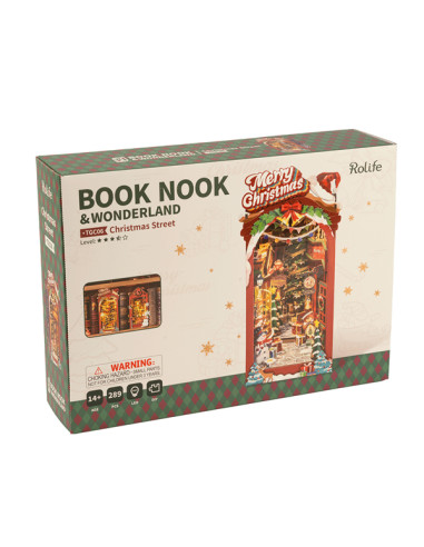 Christmas Street 3D Creative Bookends Rolife TGC06