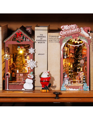 Christmas Street 3D Creative Bookends Rolife TGC06
