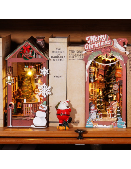 Christmas Street 3D Creative Bookends Rolife TGC06