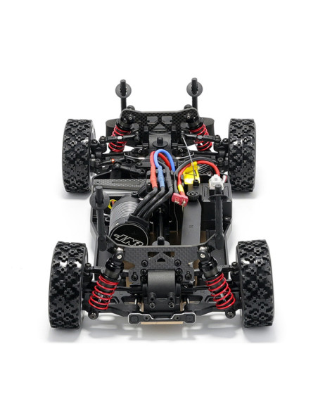 HNR MITSUBISHI EVO 1/10 DRIFT BRUSHLESS 60A 3300KW 4X4 Rojo