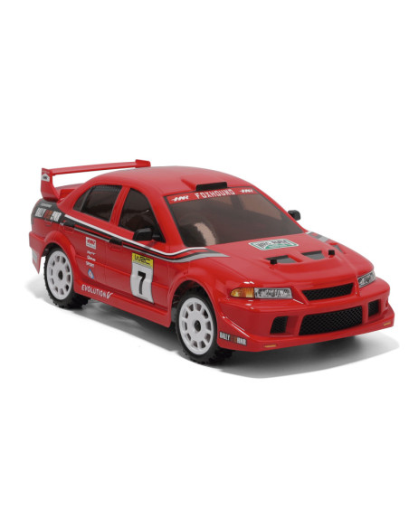 HNR MITSUBISHI LANCER EVO 1/10 BRUSHLESS 60A 4X4 Rojo