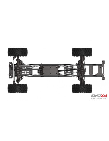 CrossRC EMOX4 1/8 RTR Crawler Naranja