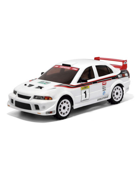 HNR MITSUBISHI EVO 1/10 DRIFT BRUSHLESS 60A 3300KW 4X4 Blanco
