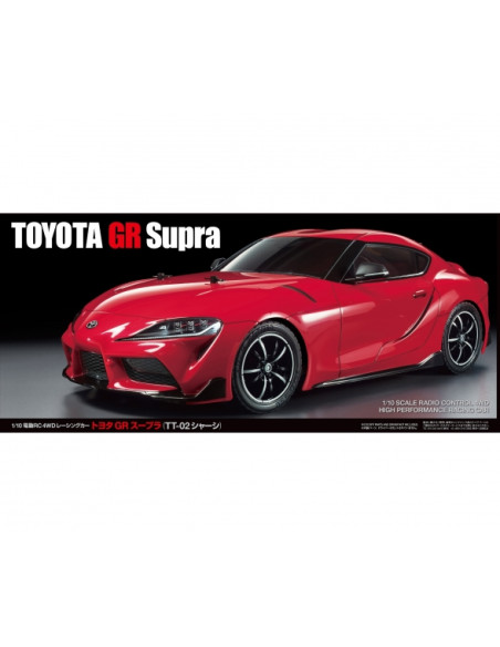 TT-02 Toyota GR Supra RC 1/10 Tamiya