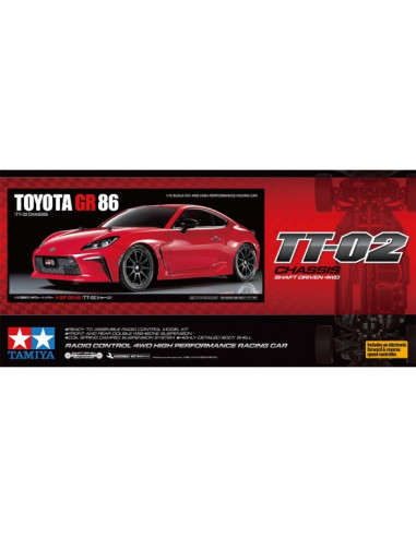Toyota GR86 RC 1/10 Tamiya