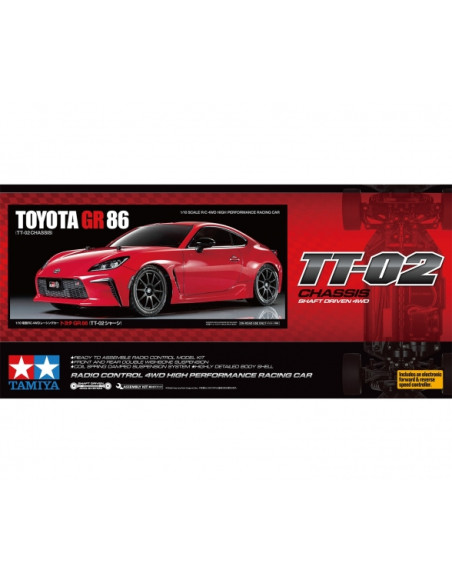 Toyota GR86 RC 1/10 Tamiya