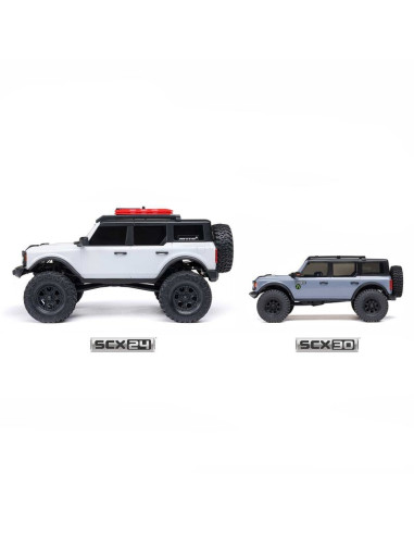 SCX30 Ford Bronco 4X4 RTR 1/30 Crawler - Gris