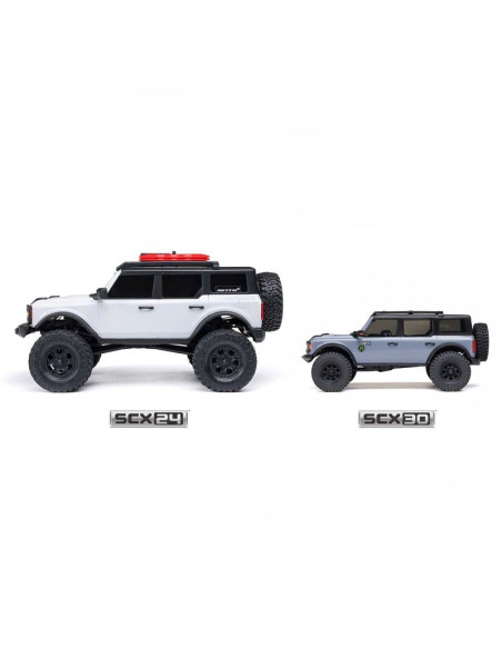 SCX30 Ford Bronco 4X4 RTR 1/30 Crawler - Gris
