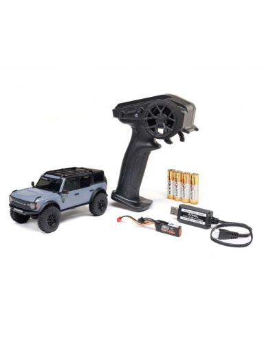SCX30 Ford Bronco 4X4 RTR 1/30 Crawler - Gris