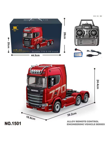 Camión Scania 770S V8 RC Huina 1/18