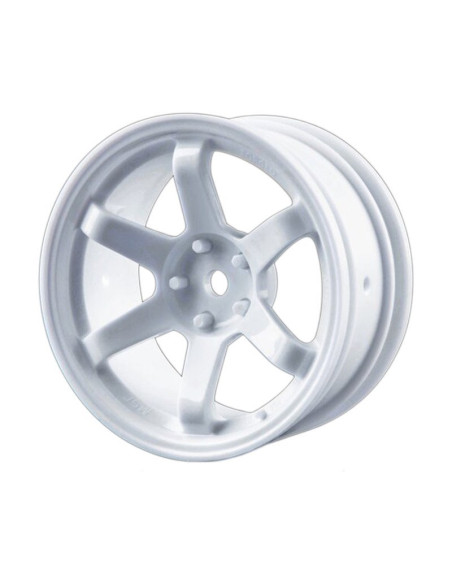 Llantas MST TE37 HIGH TE3 Offset +5 Blancas (2u)