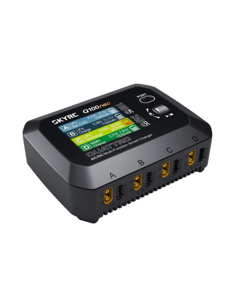Cargador Q100NEO AC/DC MULTI-FUNCTION SMART LIPO 1-4S 6A SKYRC