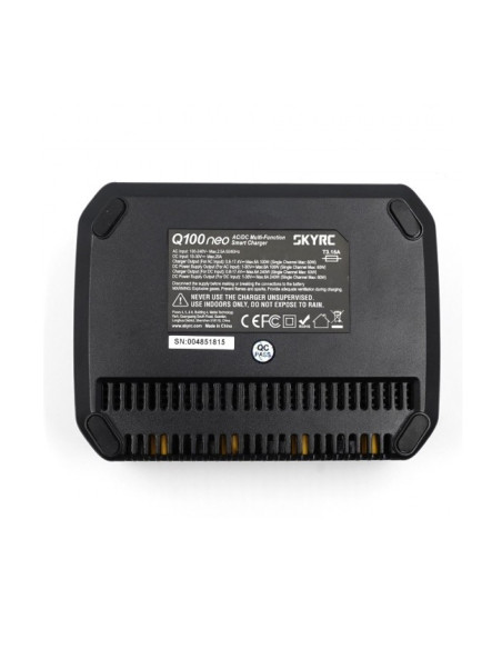 Cargador Q100NEO AC/DC MULTI-FUNCTION SMART LIPO 1-4S 6A SKYRC