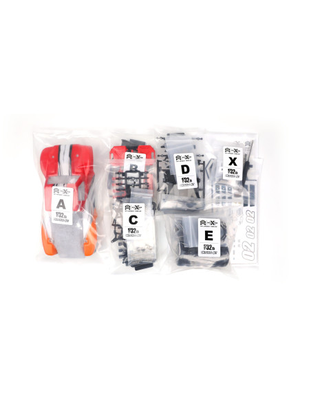 Orlandoo Hunter OH32X02 Trophy Truck 4x2 Kit 1/32 - ROJO
