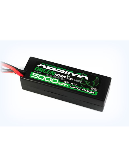 LiPo 11.1V 5000mah 50C Hardcase (XT60) Absima