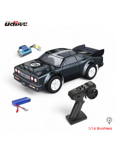 Coche Pista 1/16 Brushless RTR FLUIDFIRE UDI RC