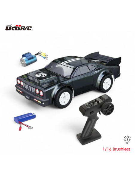 Coche Pista 1/16 Brushless RTR FLUIDFIRE UDI RC
