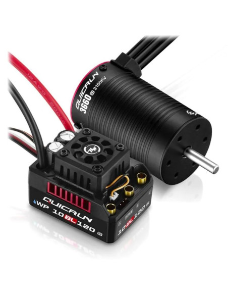 Combo Brushless Hobbywing WP10BL120G2 3660SL 3150kV G2