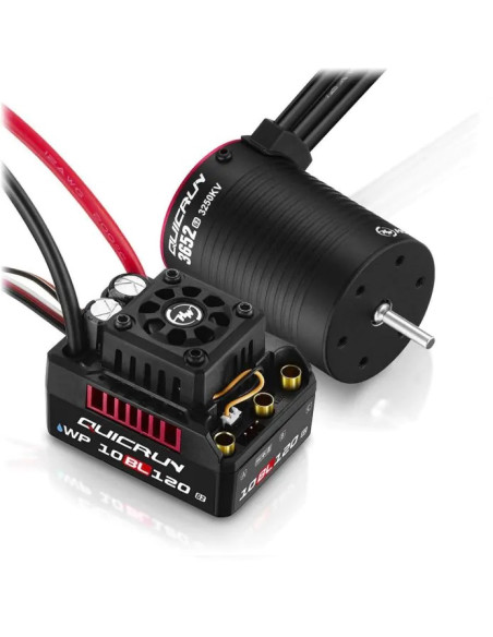 Combo Brushless Hobbywing WP10BL120 G2 3652SL 3250kV G2
