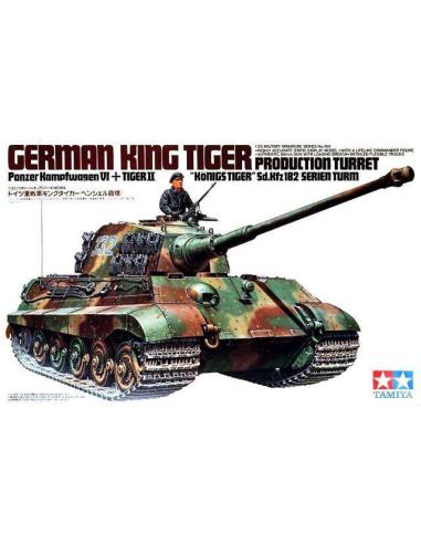 German King Tiger Sd Kfz 182 1/35 Tamiya