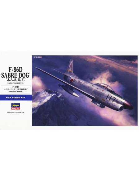 F-86D Sabre Dog J.A.S.D.F. Hasegawa 1/72