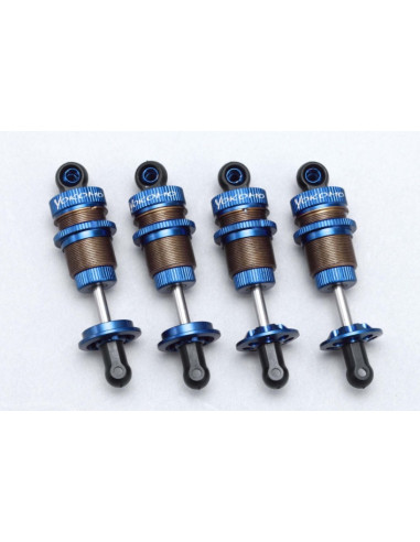 Yokomo YD-2 SLF Aluminum Big Bore Shock Set Azul