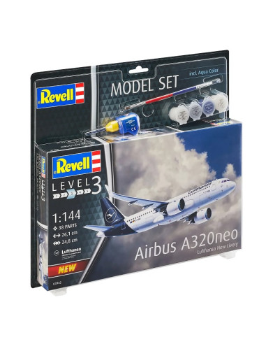 Model Set Avión Airbus A320neo Lufthansa New...