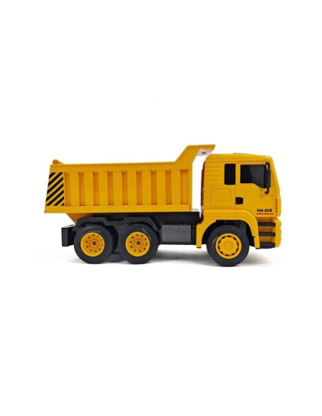 Camión Volquete 6x4 RC Huina 13553 de 6 canales 1/18