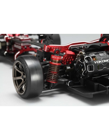 Yokomo YD-2 SLF Aluminum Big Bore Shock Set Rojo