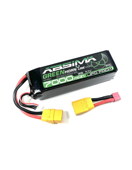 LiPo Absima 7000mah 11.1V 50C (XT90/T-Plug)
