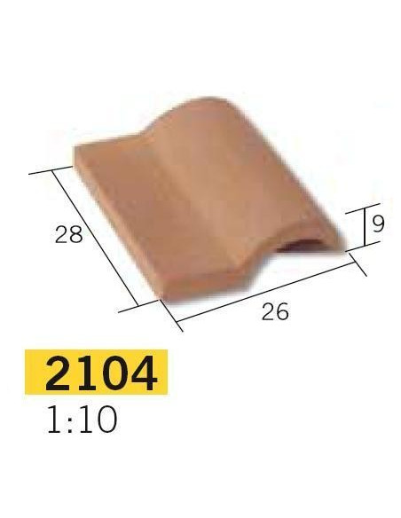 2104 - Teja Romana 1/10 Roja AEDES