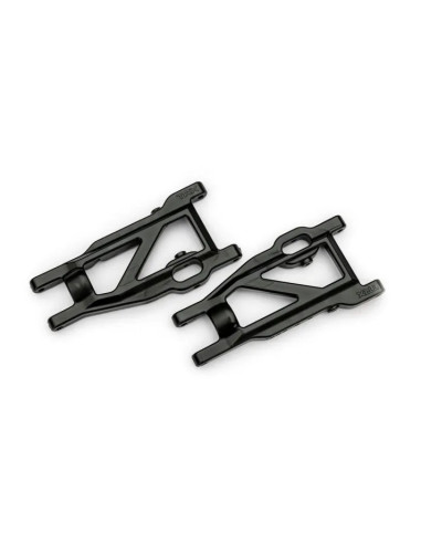Suspension arms, black, front/rear (left &...