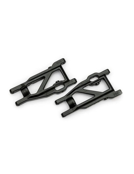 Suspension arms, black, front/rear (left & right), heavy duty (2) TRX3655-BLK