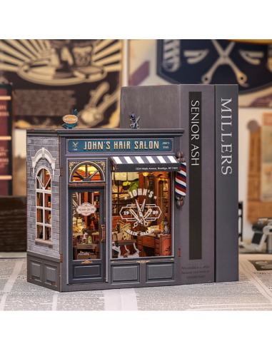 Miniature House "John's Hair Salon" 210 piezas.