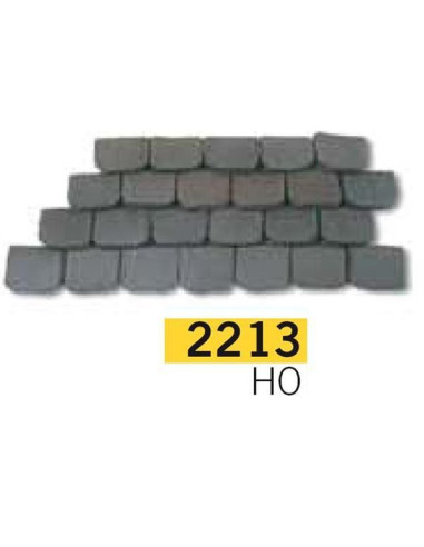 2213 - Tejadillo H0 Negro AEDES