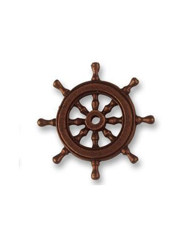 8215 RUEDA TIMON METAL 30 MM