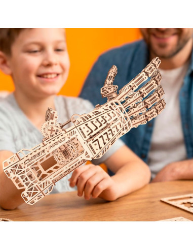 Maqueta de madera Mano Robótica EWA